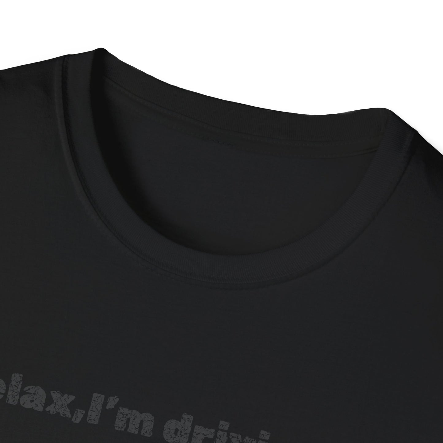 Relaxed UFO Driver T-Shirt, Funny Shirt, Unisex Graphic Tee, Gift for Space Lovers, Casual Wear, Alien Theme Humor