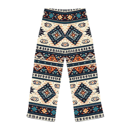 Southwestern Aztec Print Pajama Pants | All-Over Print Lounge Pants