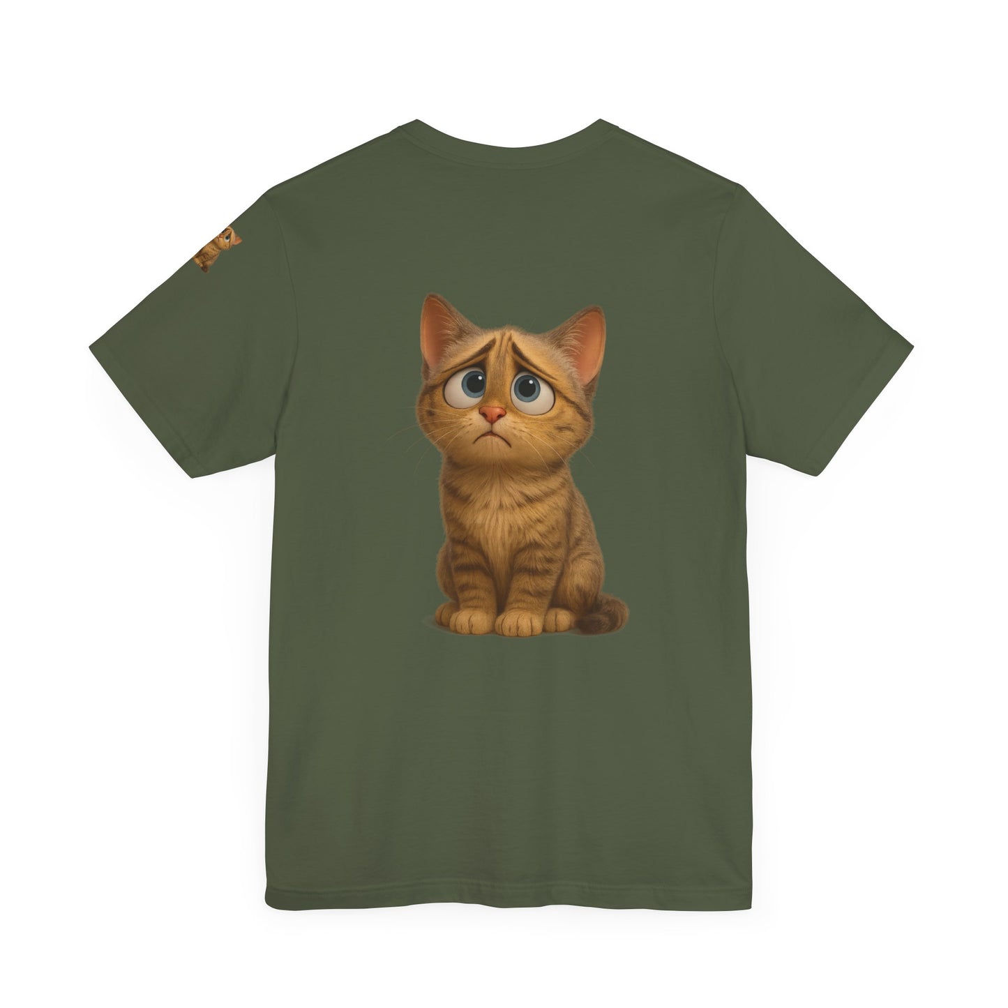 Adorable Cat Graphic Tee, Cute Pet Lover Shirt, Animal Lover Gift, Funny Cat Apparel, Birthday, Christmas, Everyday Use - TRV