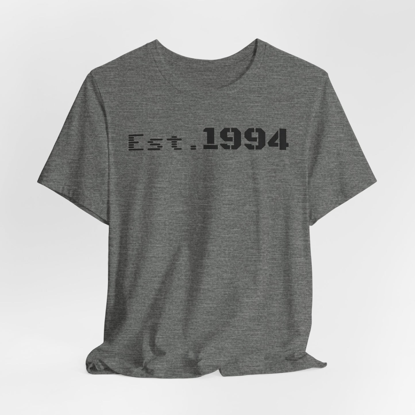 Est. 1994 Unisex Tee, Vintage Birthday Shirt, Nostalgic 90s Apparel, Perfect Gift for 30th Birthday, Casual Daily Wear - TRV