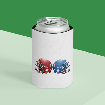 Game Day Can Cooler, Sports Team Drink Holder, Football Fan Gift, Tailgate Accessories, Party Beer Sleeve, Custom Cooler - TRV