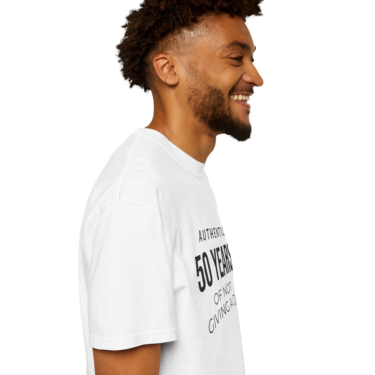 Custom garment-dyed T-shirt by Printify, featuring a soft, vibrant fabric, perfect for personalized design and casual wear.