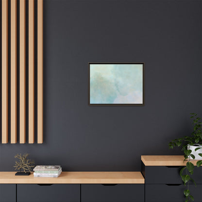Soft Abstract Pastel Watercolor Matte Canvas