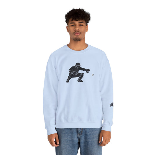 Baseball Catcher Crewneck Sweatshirt | Unisex Sports Apparel | Perfect for Game Days, Gifts, and Casual Wear | Baseball Lover's Gift - product image