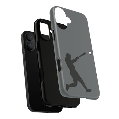 Printify baseball batter phone case, tough protective smartphone cover with baseball design for sports fans.