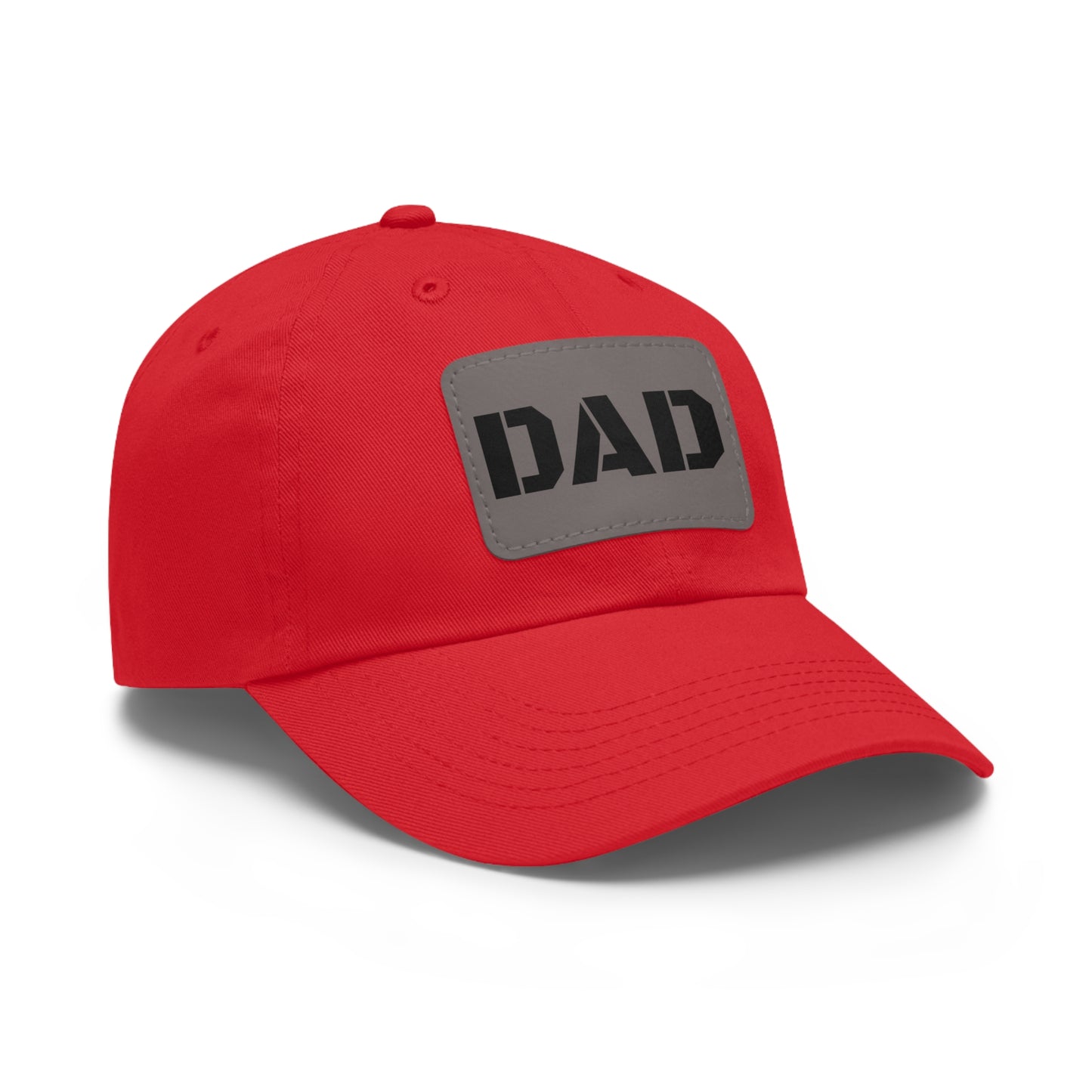 Stylish Dad Hat with Leather Patch | Perfect Gift for Fathers Day, Casual Wear, Dad's Birthday, Outdoor Activities