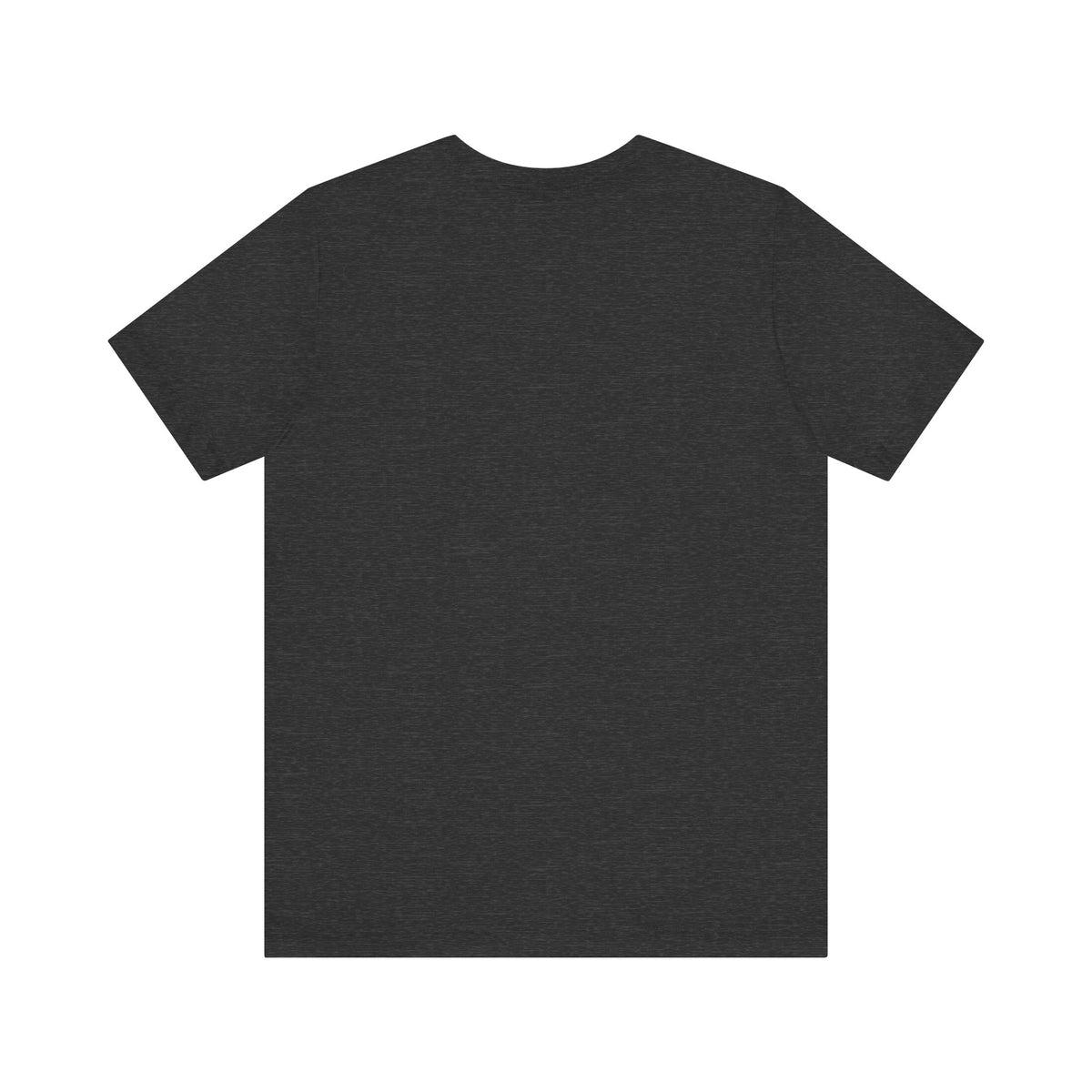 Romania flag T-shirt by Printify featuring a minimal waving tricolor design on a casual cotton tee.