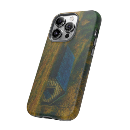 Artistic Phone Case by Tough Cases, Nature-Inspired Phone Protection, Unique Gift for Nature Lovers, Stylish Accessory, Fall Aesthetic - TRV