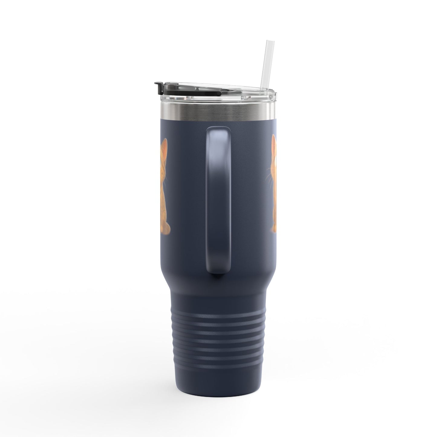 Cute Cat Insulated Travel Mug, 40oz - Perfect for Animal Lovers, Unique Gift for Cat Owners, Coffee on-the-go, Birthday Present, Cute [...]