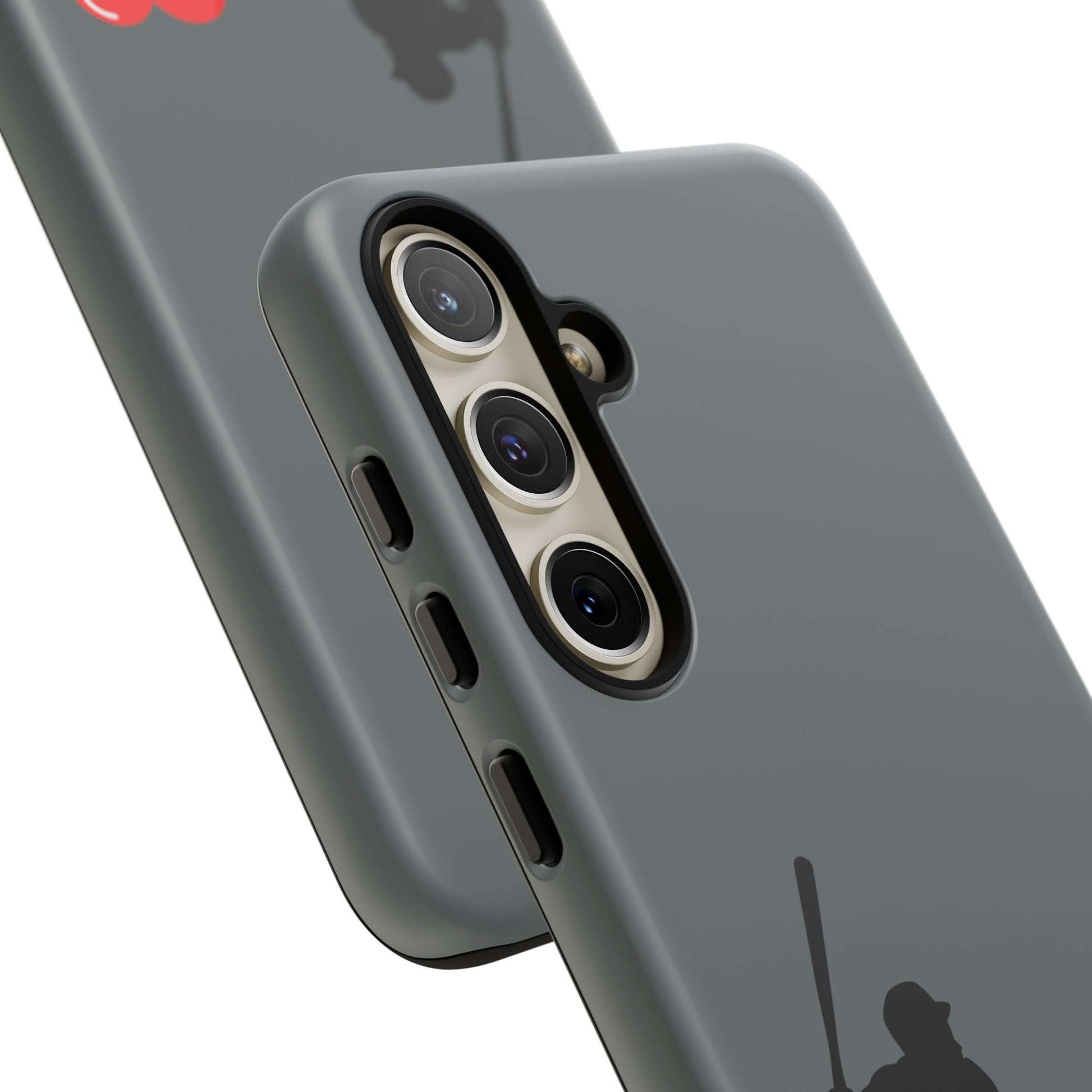 Printify baseball love phone case featuring sporty design, protective hard case ideal for sports enthusiasts and Father's Day gift.