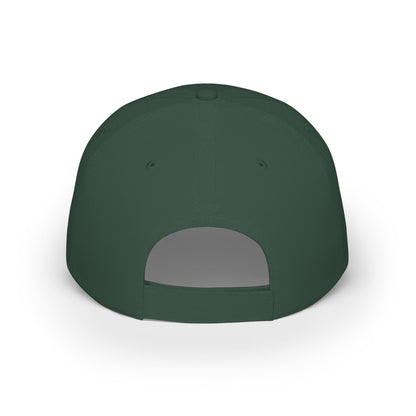 Silhouette Batter baseball cap by Printify featuring a classic hat design with a sporty batter graphic on the front.