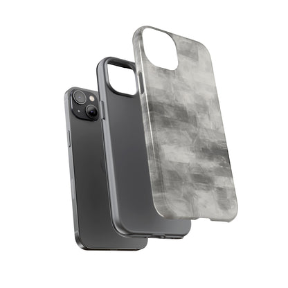 Stylish Phone Case for Tough Protection, Marble Grey Design, Customizable Gift for Her, Unisex Mobile Accessory, Birthday Present, [...] - TRV