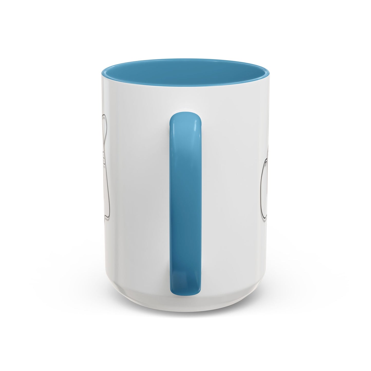 K-Pop Accent Mug - Love Gesture Design (11oz, 15oz), Korean Pop Coffee Cup, K-Pop Lover Gift, Cute Drinkware, Unique Mug