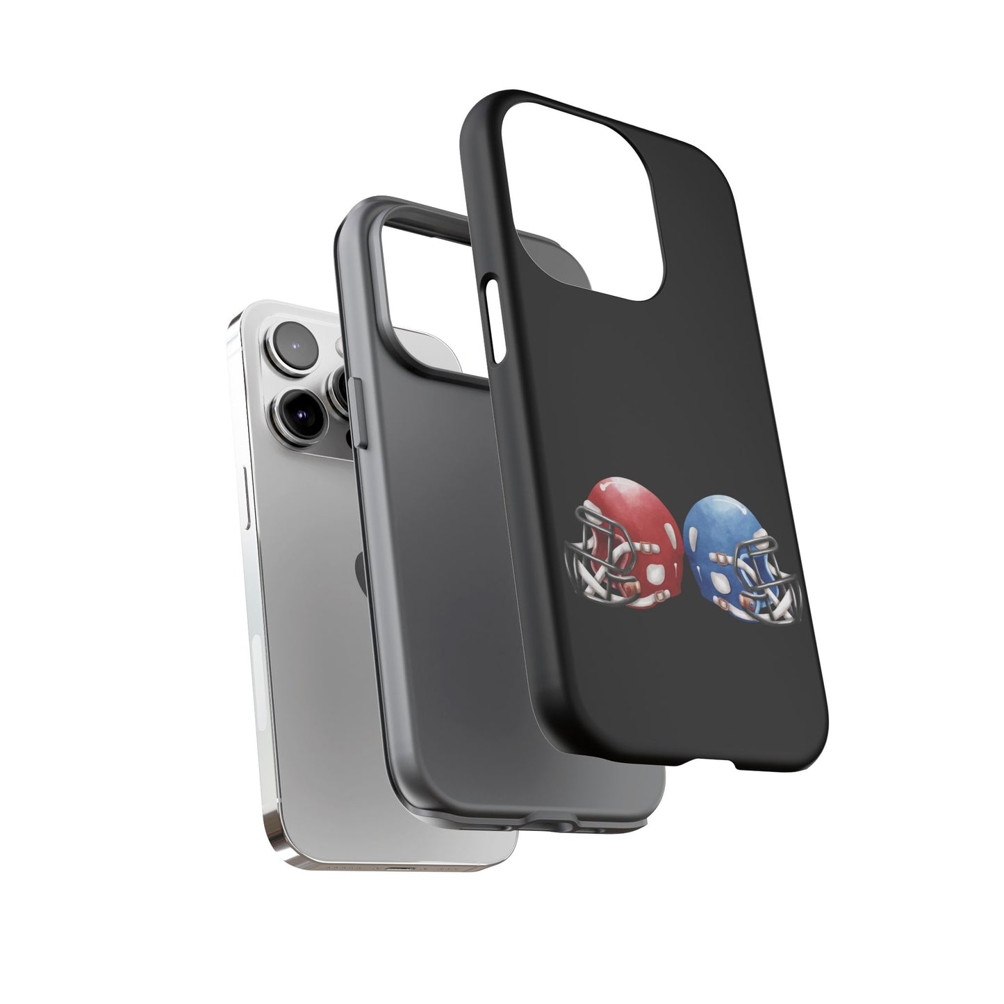 Football Helmet Phone Case, Tough Cases for Sports Fans, Gifts for Gamers, Durable Phone Cover, Unique Tech Accessories - TRV