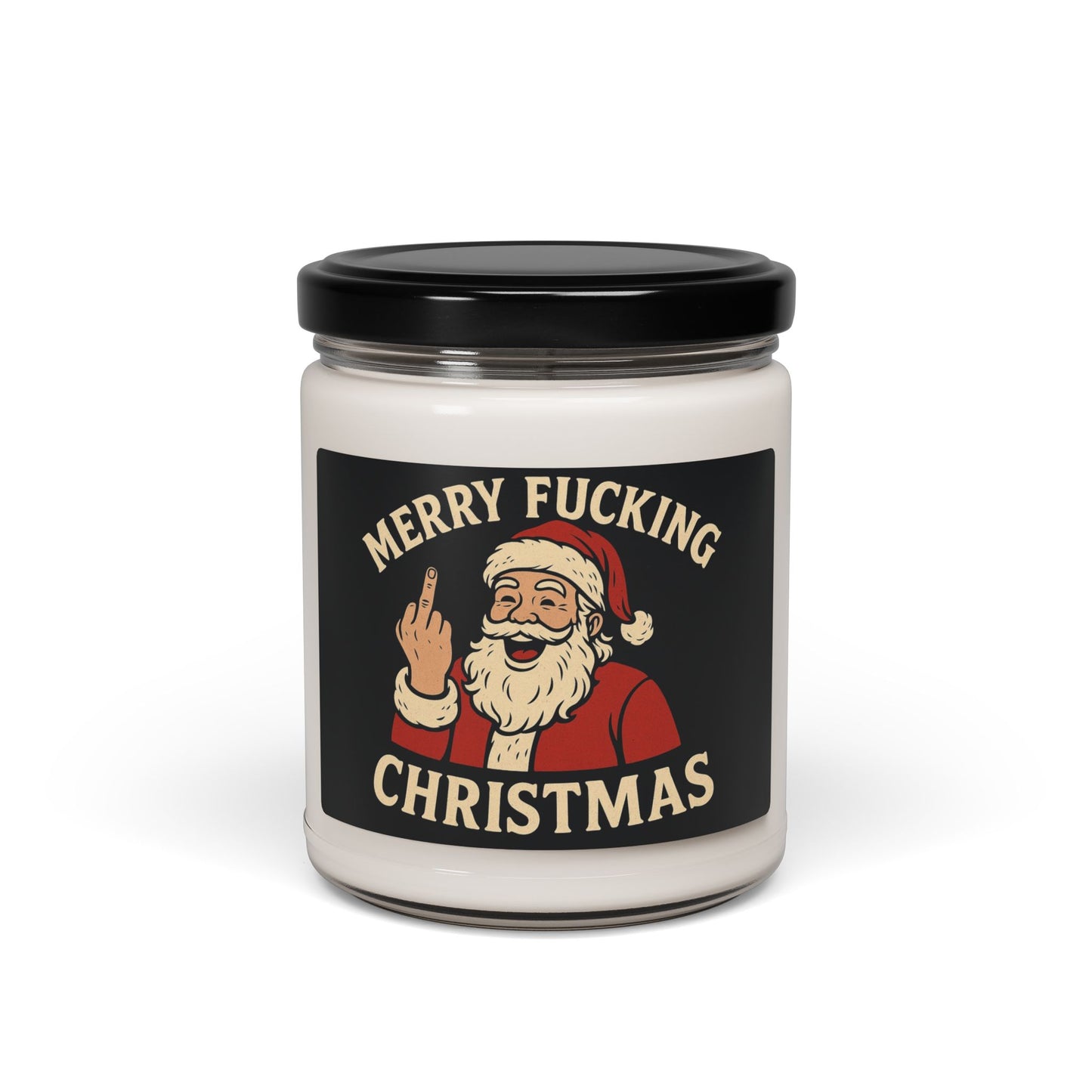 Merry Fucking Christmas Santa Candle | Scented Soy Candle 9oz - TRV