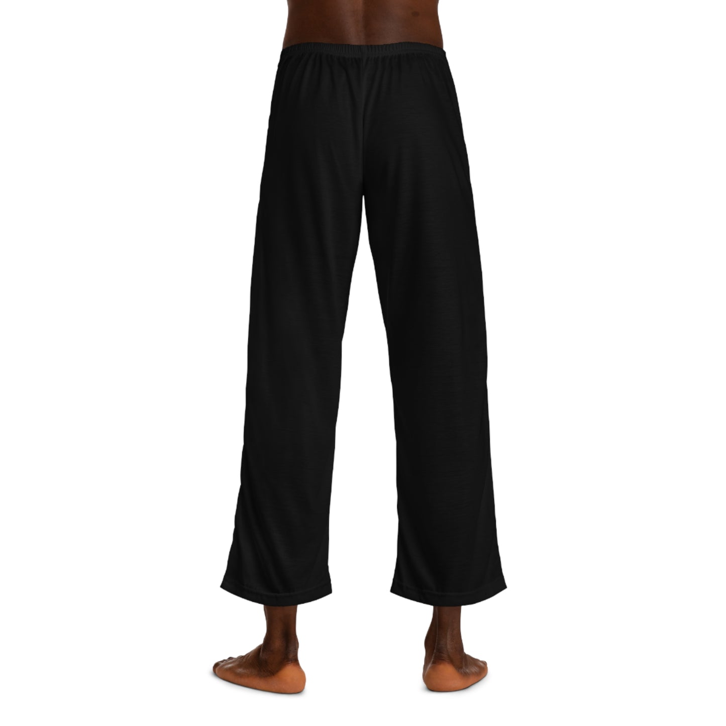 Vampire portrait men's pajama pants with gothic vampire print, comfortable sleepwear with all-over vampire design by Printify.