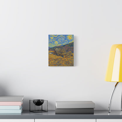 Artistic Van Gogh Style Canvas Wall Art, Nature Inspired Decor, Home Aesthetic, Gift for Art Lovers, Gallery Wall Piece, Living Room Decor, [...] - TRV