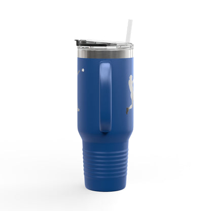 Insulated Baseball Travel Mug, 40oz - Perfect for Sports Fans, Coffee Lovers, Kids and Adults, Gift for Teachers, Graduations, Birthdays