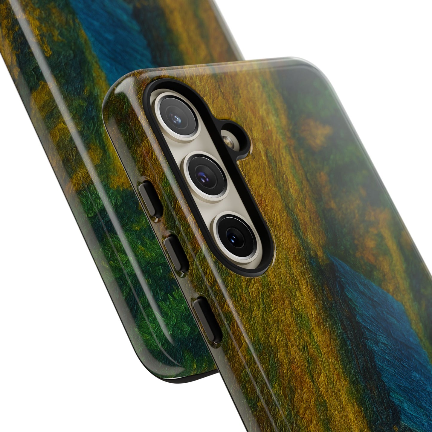 Artistic Phone Case by Tough Cases, Nature-Inspired Phone Protection, Unique Gift for Nature Lovers, Stylish Accessory, Fall Aesthetic - TRV