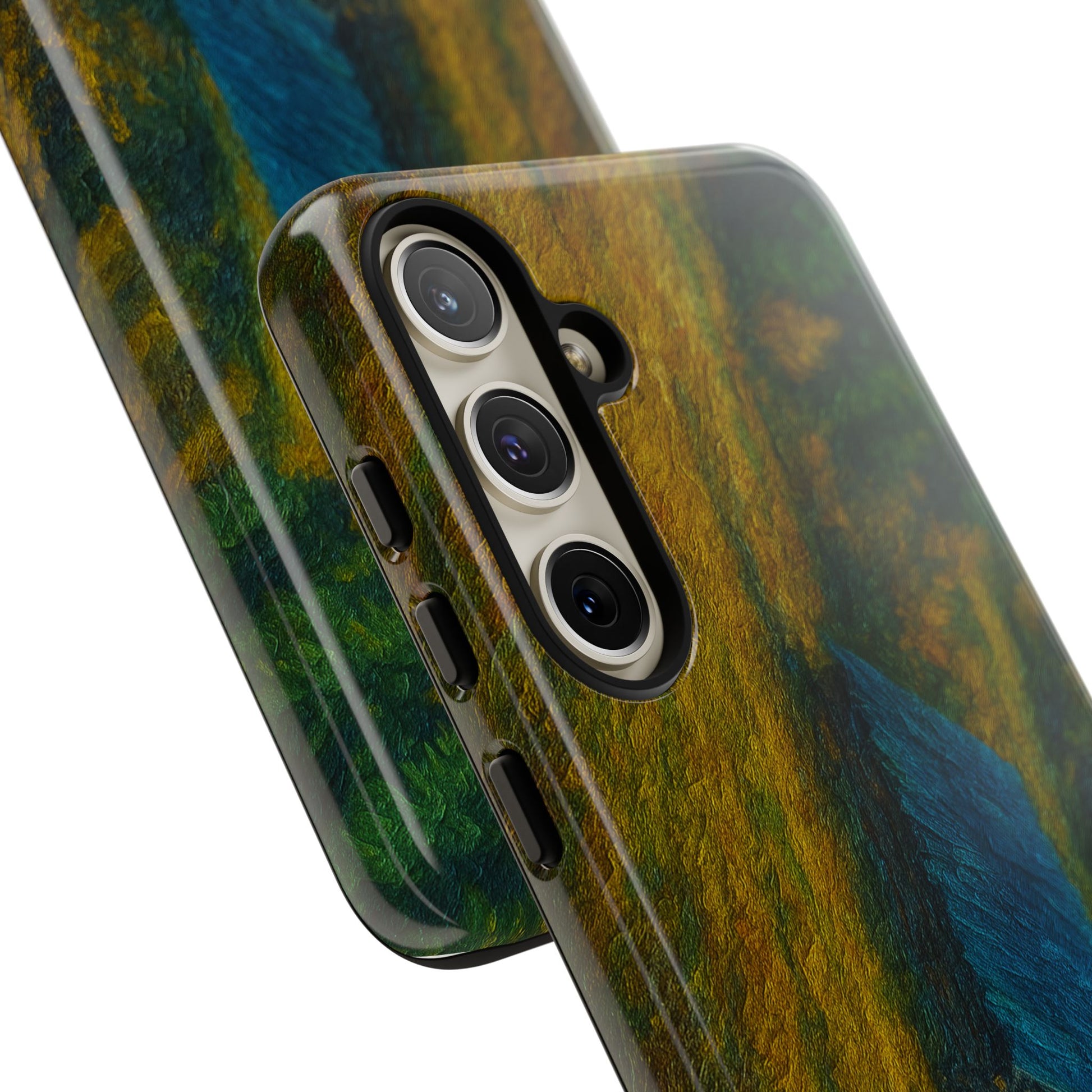 Artistic Phone Case by Tough Cases, Nature-Inspired Phone Protection, Unique Gift for Nature Lovers, Stylish Accessory, Fall Aesthetic - TRV