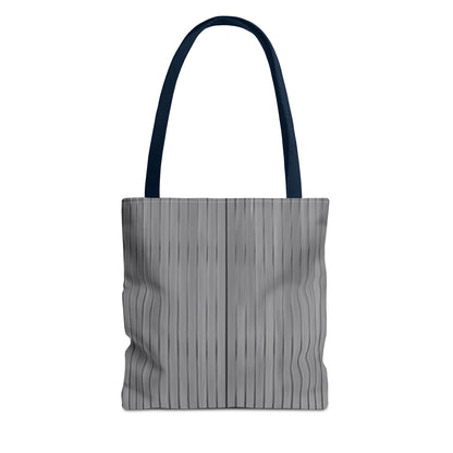 Stylish Gray Striped Tote Bag for Everyday Use - TRV