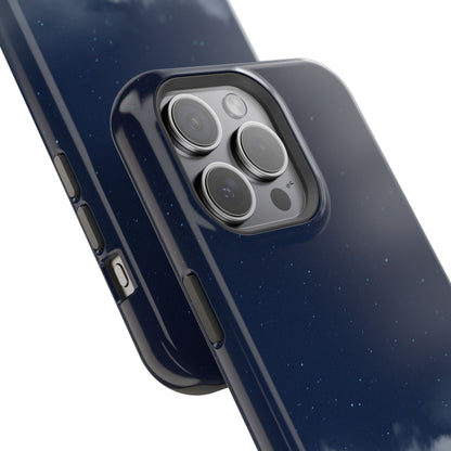 Night Sky Magnetic Impact-Resistant Phone Case — Foggy Cloud Design