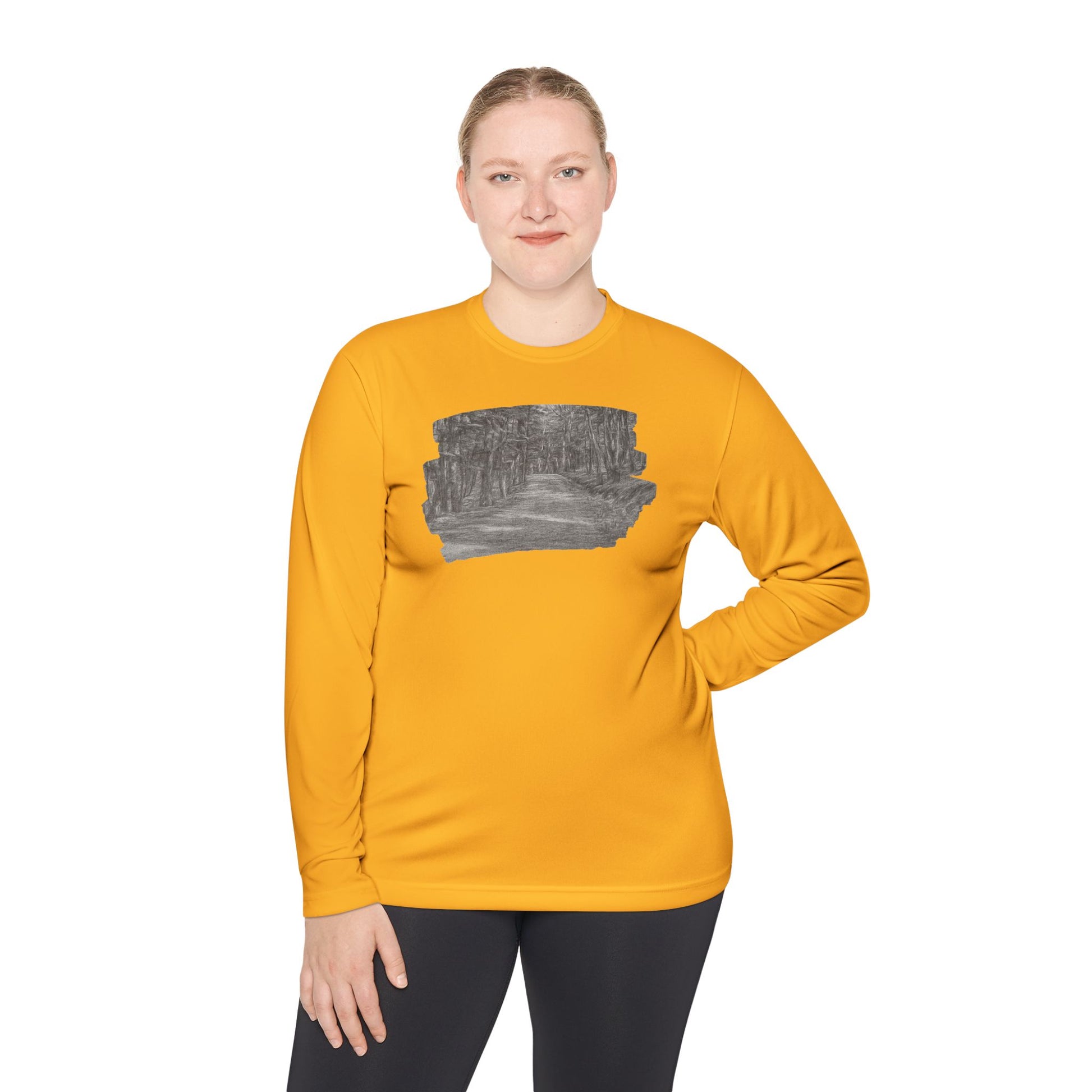 Unisex Long Sleeve Tee - Nature Inspired Design, Comfortable Graphic Shirt for Outdoor Lovers, Casual Wear, Gift for Nature [...] - TRV