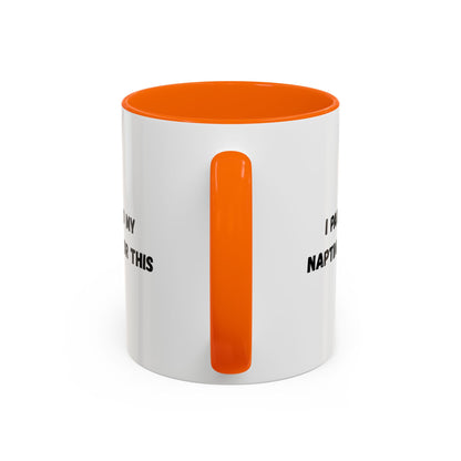 Humorous Coffee Mug | I Paused My Naptime For This | Perfect Gift for Busy Moms, Teachers, or Coffee Lovers