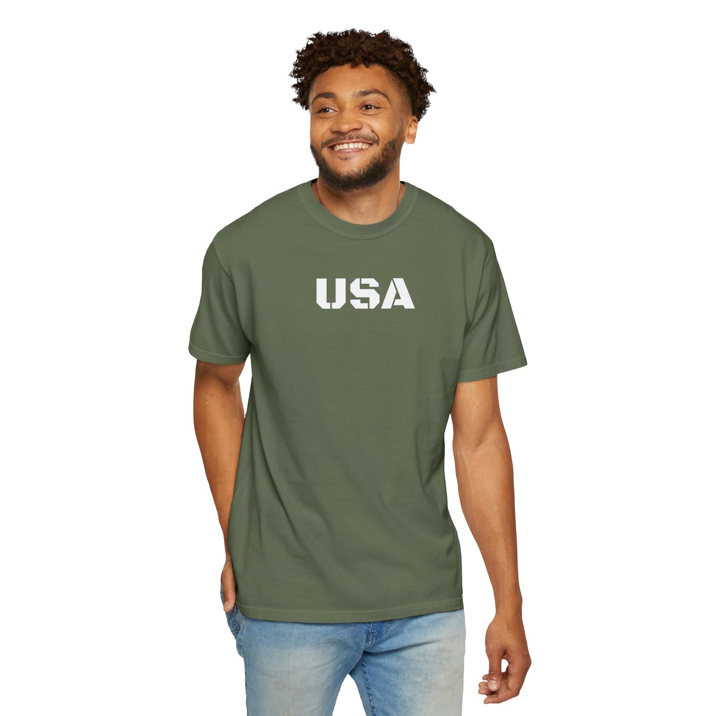 USA Vintage Unisex T-Shirt, Soft Cotton Tee, Casual Wear, Gifts for Her & Him, Summer Essentials, Independence Day Apparel - TRV