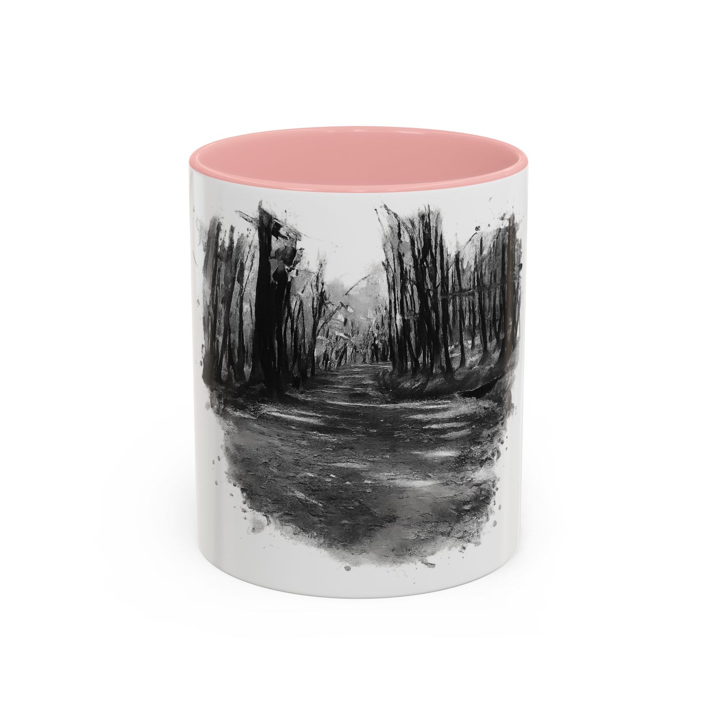 Moody Abstract Forest Coffee Mug | Unique Gift for Nature Lovers, Cozy Home Decor, Perfect for Coffee, Tea, and Hot Chocolate - TRV