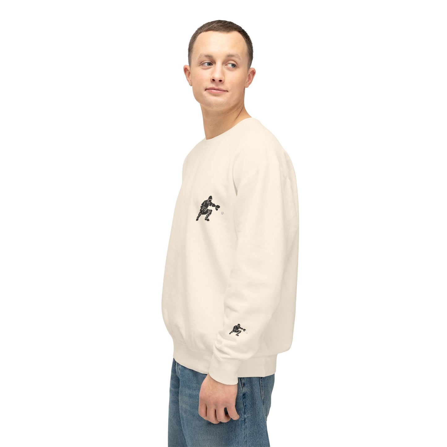 Baseball Catcher Unisex Sports Crewneck Sweatshirt - Perfect for Athletes & Casual Wear, Great for Game Days, Birthdays, Apparel for Fans