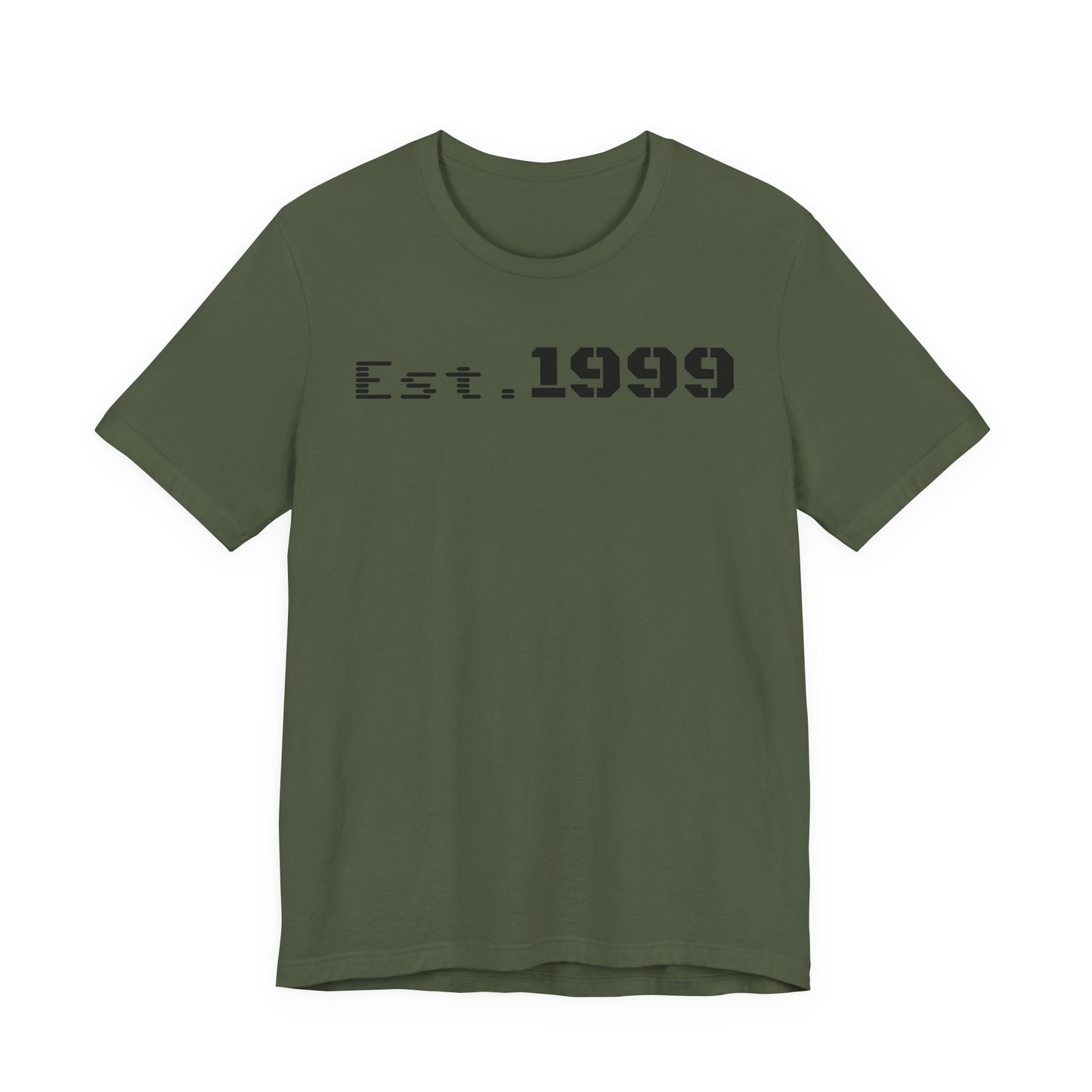 Established 1999 Unisex Tee | Vintage Birth Year Shirt, Casual Birthday Gift, Personalized Family Reunion Apparel, Retro Style [...] - TRV
