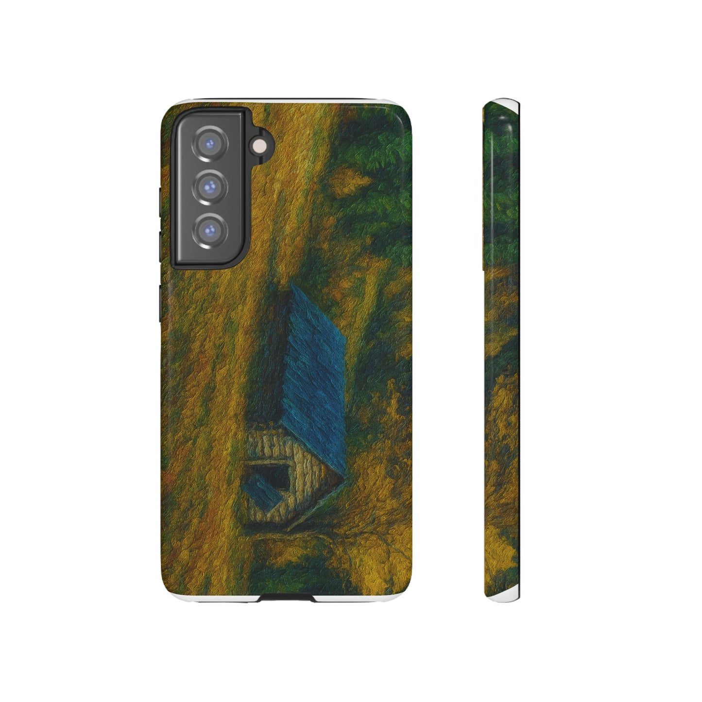 Artistic Phone Case by Tough Cases, Nature-Inspired Phone Protection, Unique Gift for Nature Lovers, Stylish Accessory, Fall Aesthetic - TRV