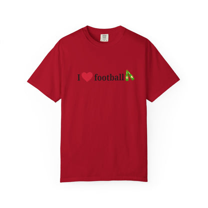 Unisex Football Love Tee - Casual Cotton T-Shirt, Gift for Sports Fans, Comfortable Daily Wear, Perfect for Game Days, Fun Summer Outfits - TRV