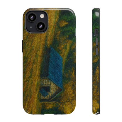 Artistic Phone Case by Tough Cases, Nature-Inspired Phone Protection, Unique Gift for Nature Lovers, Stylish Accessory, Fall Aesthetic - TRV