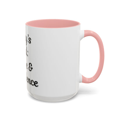 Inspirational Coffee Mug - Today's Goal: Coffee & Confidence - TRV