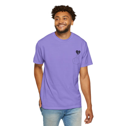 Heartbreak Unisex Garment-Dyed T-Shirt - Trendy Casual Tee for Self-Expression