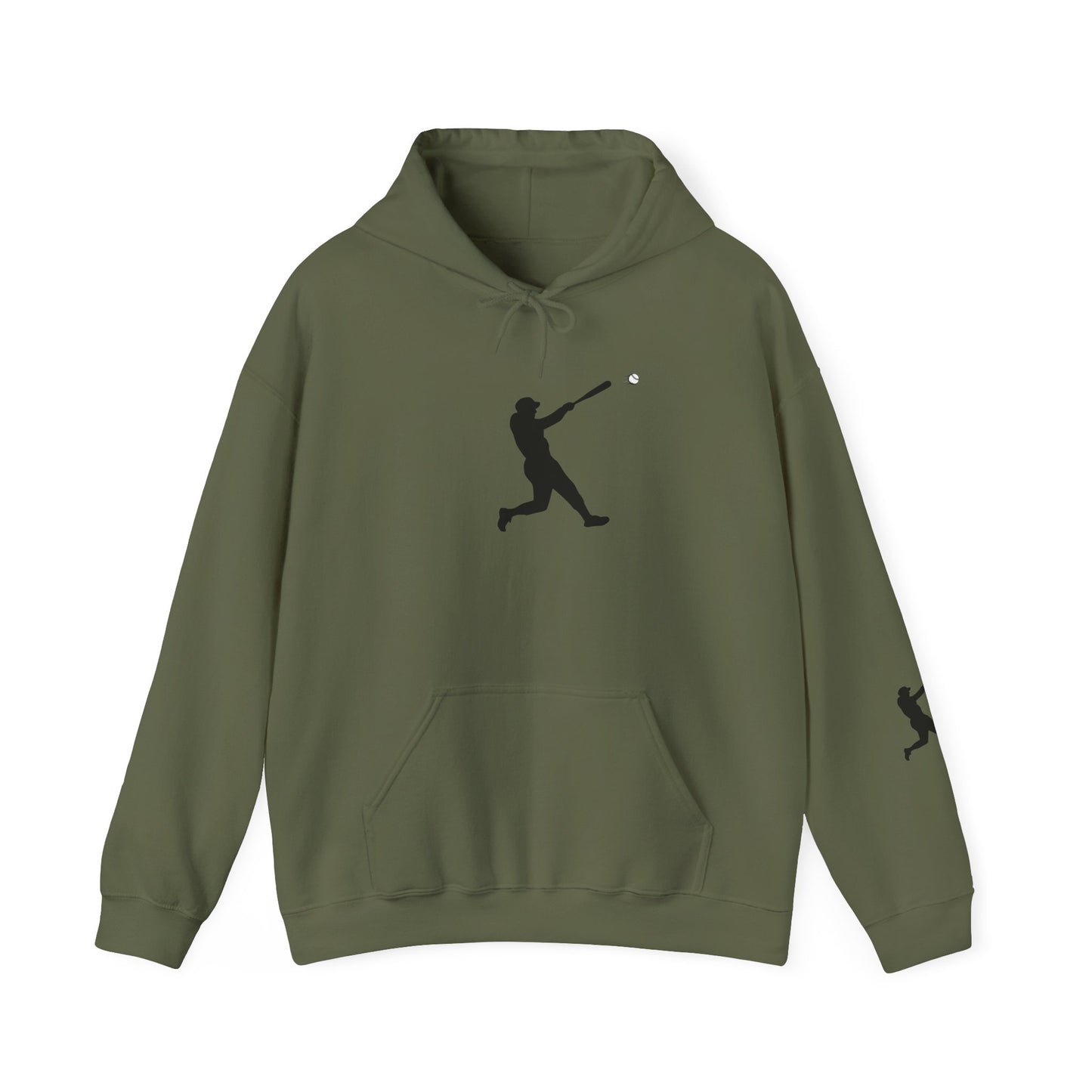 Baseball Swing Unisex Hoodie - Perfect Gift for Athletes, Sports Enthusiasts, Cozy Layer for Cool Days, Great for Team Spirit - TRV