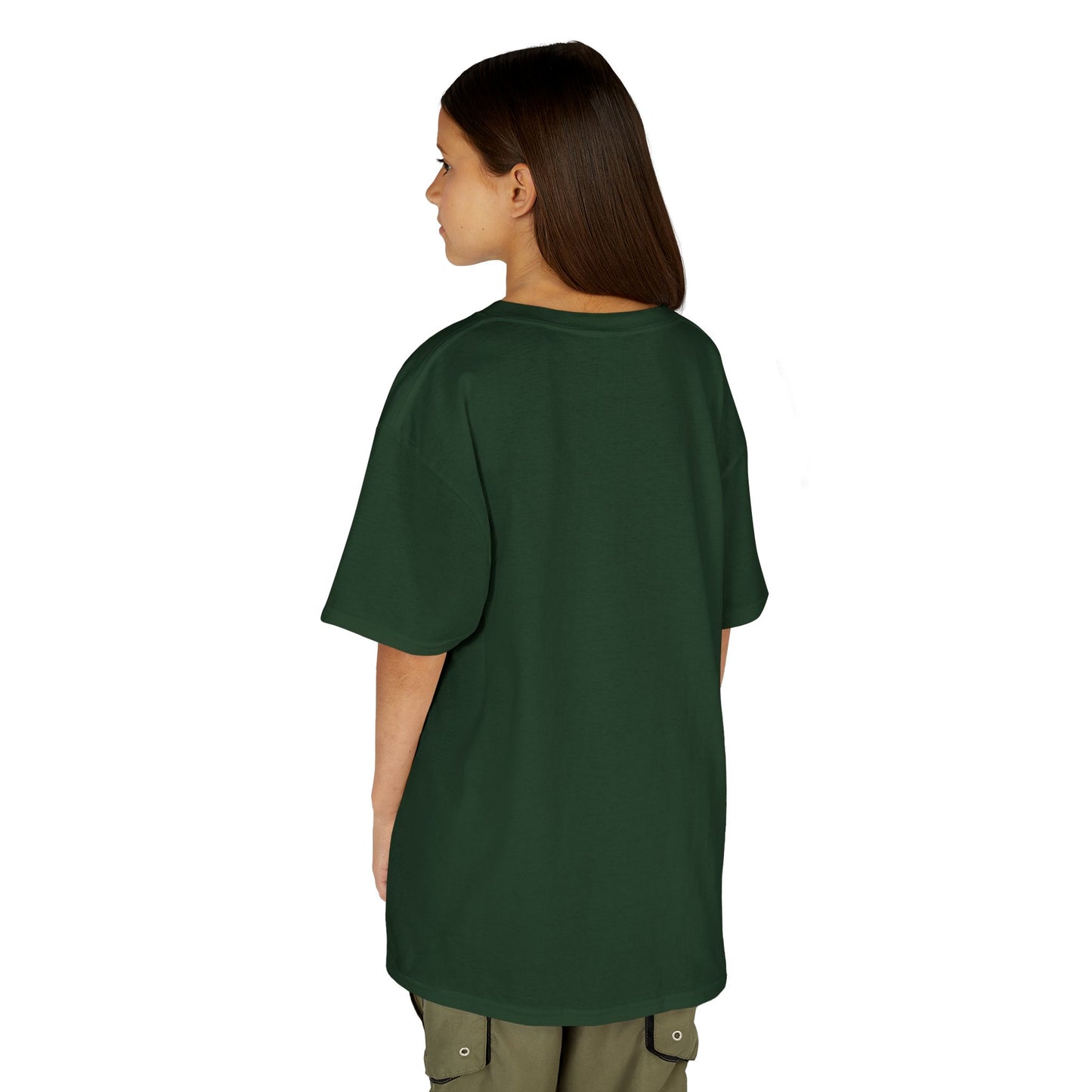 Cute Kids Heavy Cotton Tee - K-Pop Inspired Love Gesture