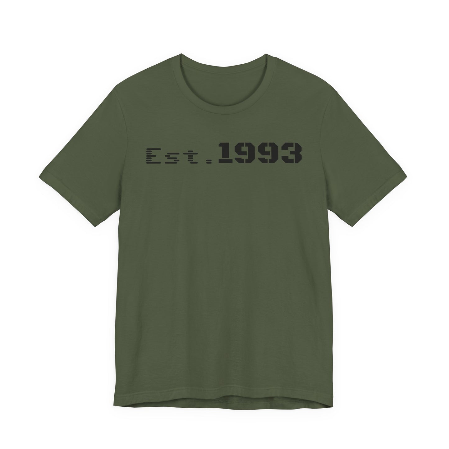 Est. 1993 Unisex Short Sleeve Tee - Perfect for Birthdays, Nostalgia, Casual Wear, Gifts, and Celebrations - TRV