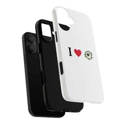 Soccer Phone Case, I Love Soccer, Tough Case Cover, Sporty Phone Accessories, Gift for Soccer Lovers, Unique Soccer Design - TRV