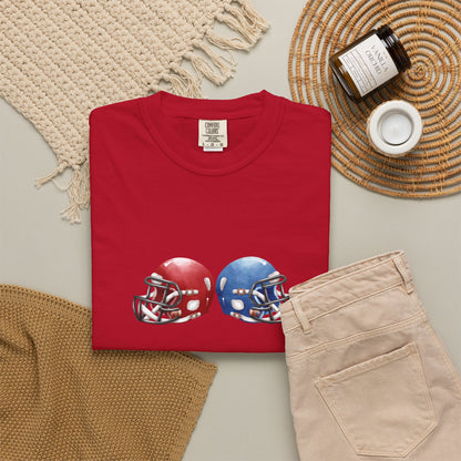 Unisex Football Rivalry T-Shirt - Perfect Gift for Game Day, Sports Fans, Tailgating, Football Season, Team Spirit Gear
