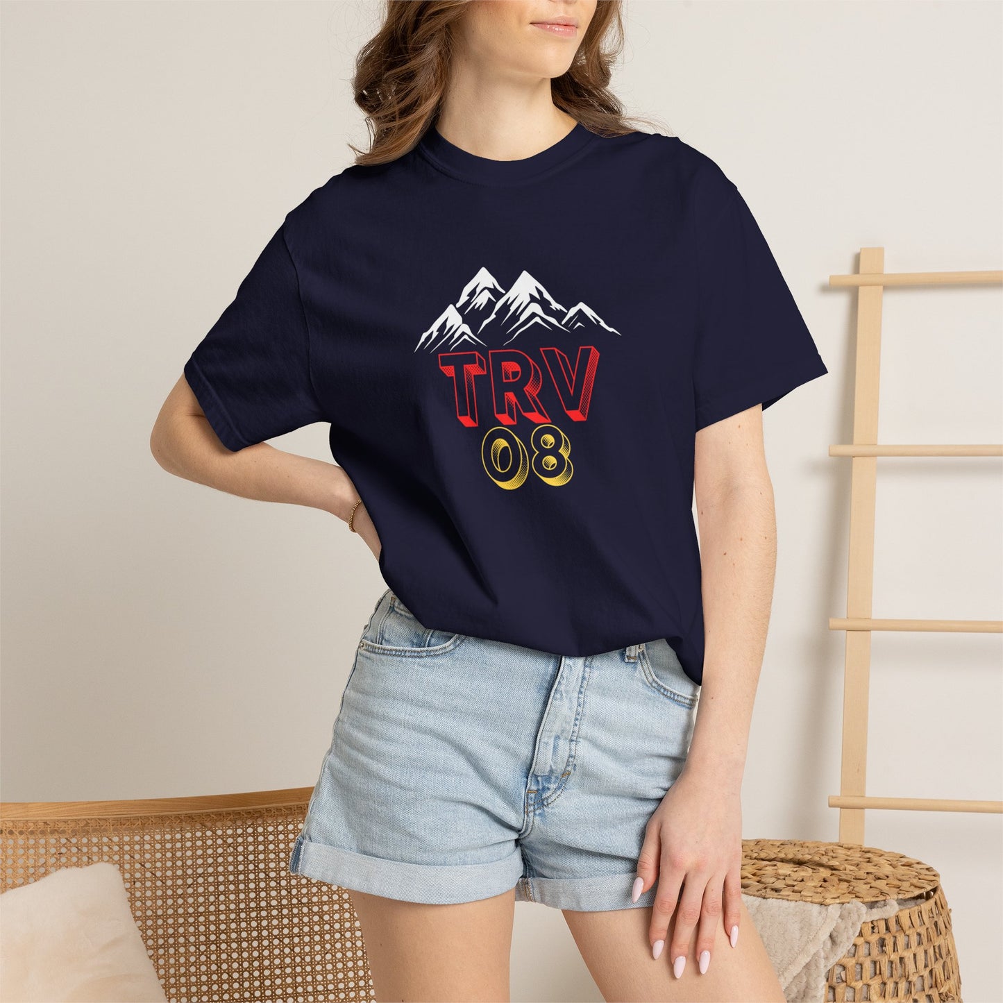 TRV08 Logo Tee | Unisex Garment-Dyed T-Shirt