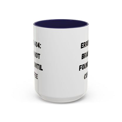 Error 404 Coffee Mug - Perfect for Your Daily Brew, Gift for Programmers, Humor for Coffee Lovers, Office Desk Decor, Nerdy Kitchenware