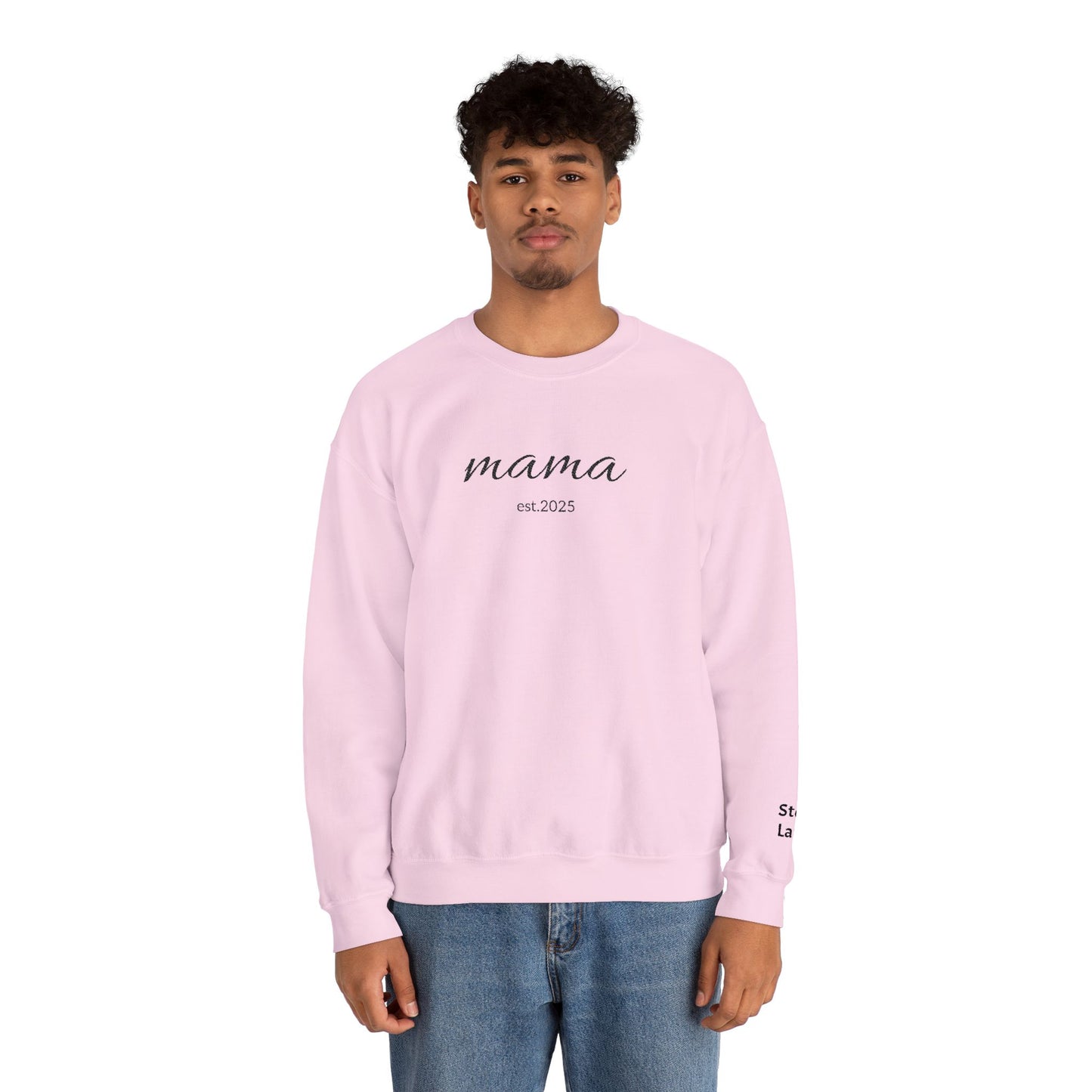 mama sweatshirt | simple script mom pullover - TRV