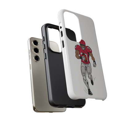 Football Player Tough Case, Sports Phone Cover, Athlete Gift, Tough Phone Case, Fall Sports, Football Lover's Accessory - TRV