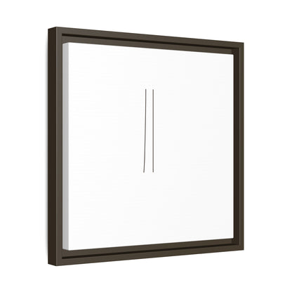 Minimal Line Art | Matte Canvas Framed