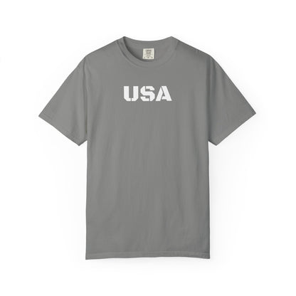USA Vintage Unisex T-Shirt, Soft Cotton Tee, Casual Wear, Gifts for Her & Him, Summer Essentials, Independence Day Apparel - TRV