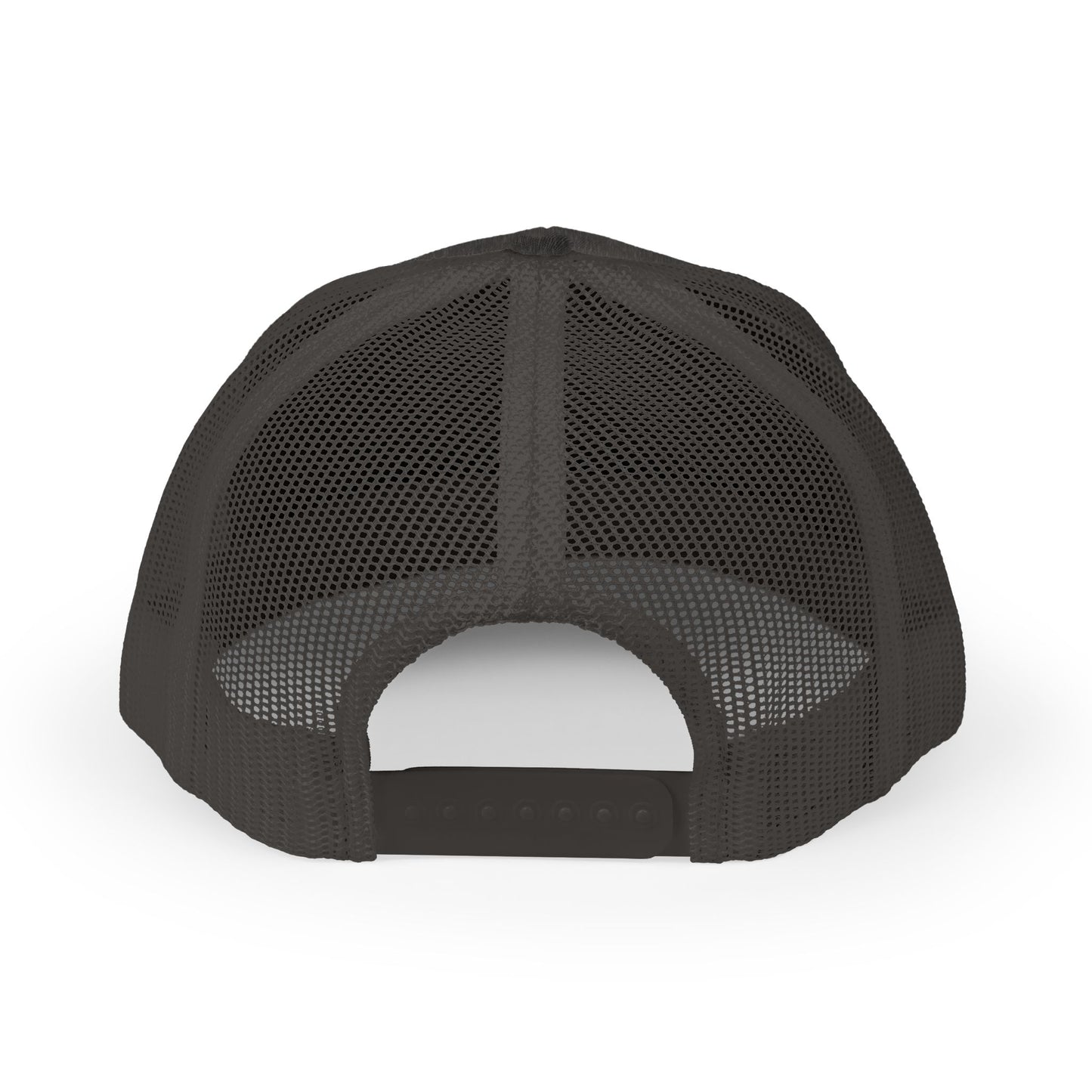 Vintage batter silhouette baseball snapback trucker cap by Printify, featuring a classic logo design and structured brim.