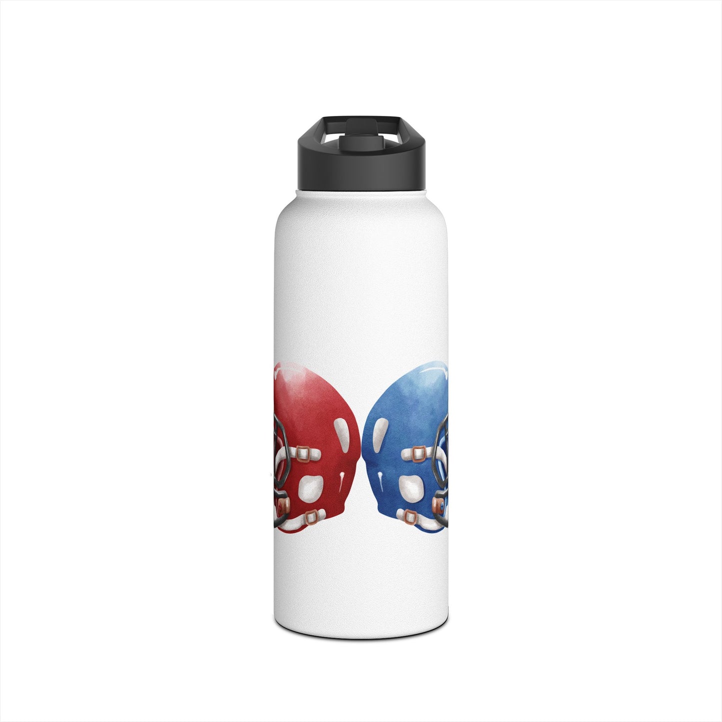 Sporty Stainless Steel Water Bottle with Unique Football Helmet Design | Ideal for Athletes, Gym Lovers, Sports Events, Hydration on the Go
